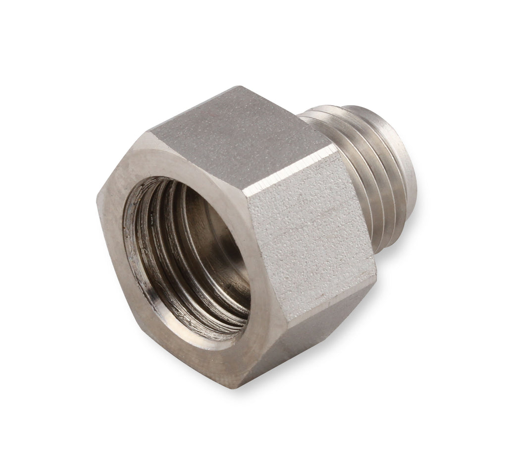 Hardline Reducer - Stainless Steel - 9/16"-18 Inverted Flare Male to 3/8"-24 Inverted Flare Female for 3/16" Tubing