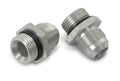 Oil Cooler Adapters -10 AN Male to -10 O-Ring Port - 2 Pieces - fits Earls UltraPro and Temp-A-Cure  Oil Coolers - Natural
