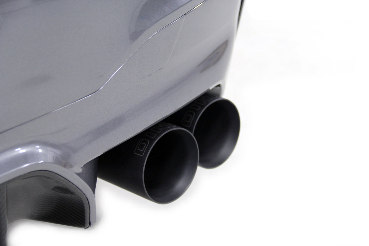Stainless Steel - Black Tips - F90