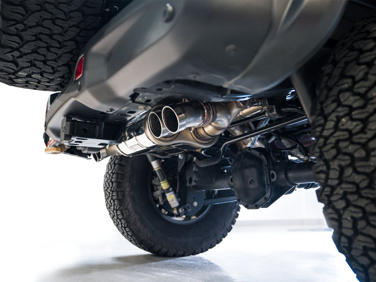 AWE SwitchPath Exhaust for Wrangler 392 - Quad BashGuards