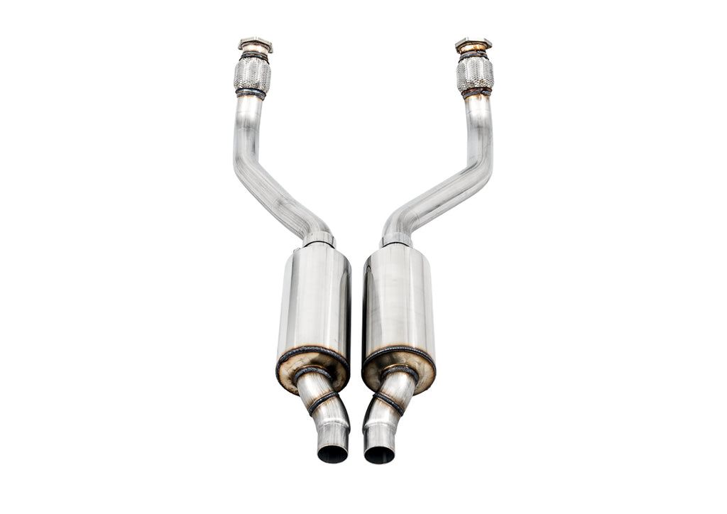 AWE Resonated Downpipes for Audi 3.0T