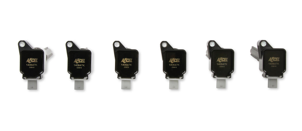 Ignition Coil 2017-2020 Ford EcoBoost 3.5L engines, Black, 6-pack - An economical, direct replacement coil for your EcoBoost from the ignition experts at .
