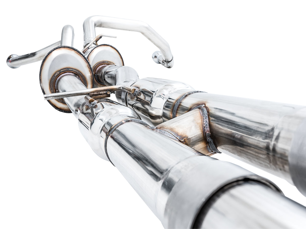 AWE 0FG Catback Exhaust for RAM TRX - 5" Diamond Black Tips