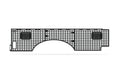 2023-2026 Ford Super Duty F-250/350/450 Long Bed Side Molle Panels