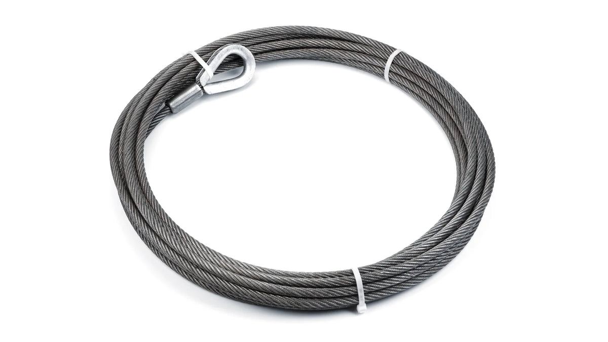 Replacement Steel Winch Rope - 1/2 in x 60 ft, EIPS