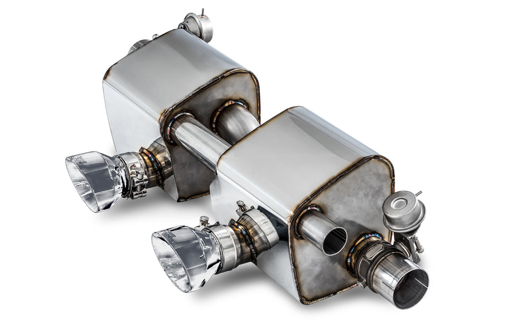 AWE SwitchPath™ Exhaust for 991.2 Carrera / S / GTS with PSE - Chrome Silver Tips