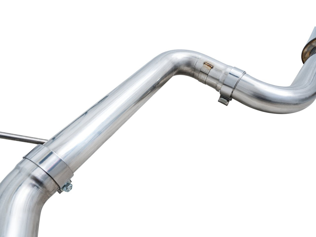 AWE Track Edition Exhaust for VW MK8 GTI - Diamond Black Tips