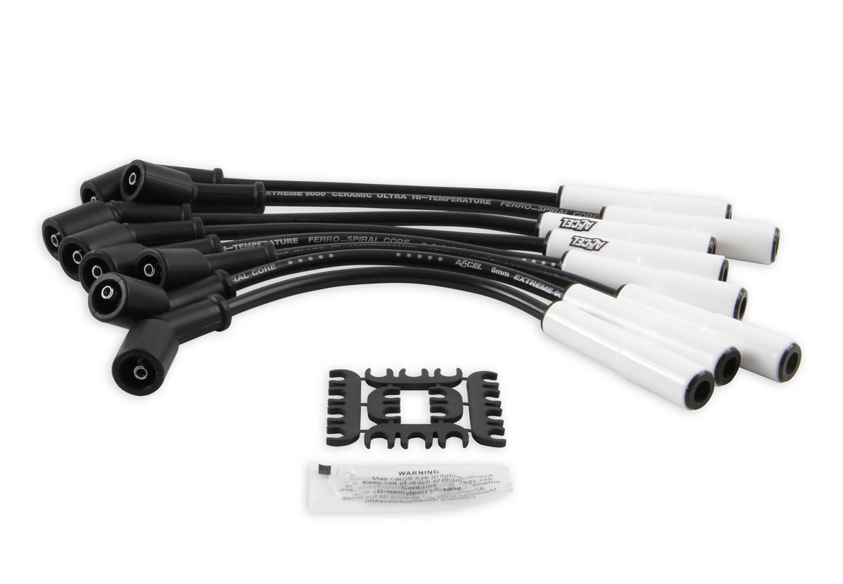 Spark Plug Wire Set - Extreme 9000 Ceramic Boot - GM 4.8/5.3/6.0/6.2L