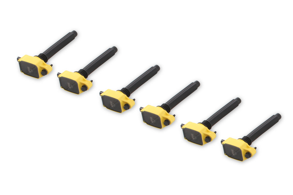 Ignition Coil - SuperCoil - 2011-2016 Mopar -3.6L V6 - Yellow - 6-Pack - Direct replacement Super coils for late model Dodge, Chrysler and Jeep V6 engines.