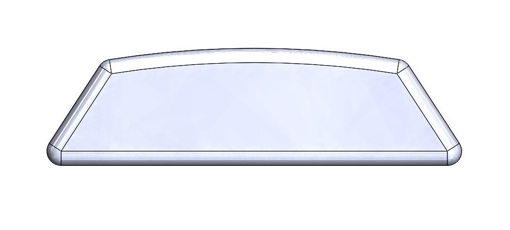 Panic Button Spacer - Injection Fob IF007 (Wrangler JK)