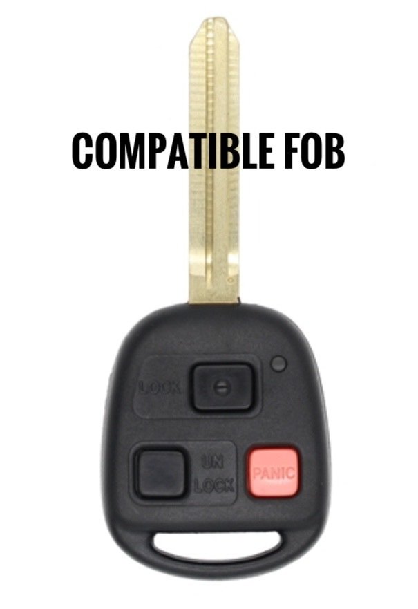 Injection Fob IF008 (2008-2014 FJ Cruiser) - RED