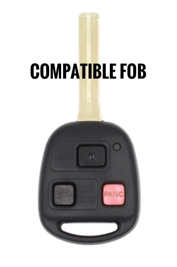 Injection Fob IF008 (2008-2014 FJ Cruiser) - RED