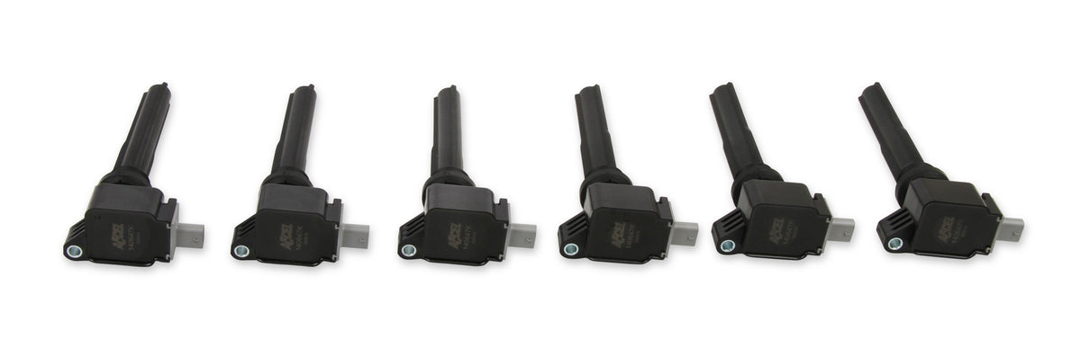 Ignition Coil 2017-2020 Ford EcoBoost 3.5L engines, Black, 6-pack - An economical, direct replacement coil for your EcoBoost from the ignition experts at .