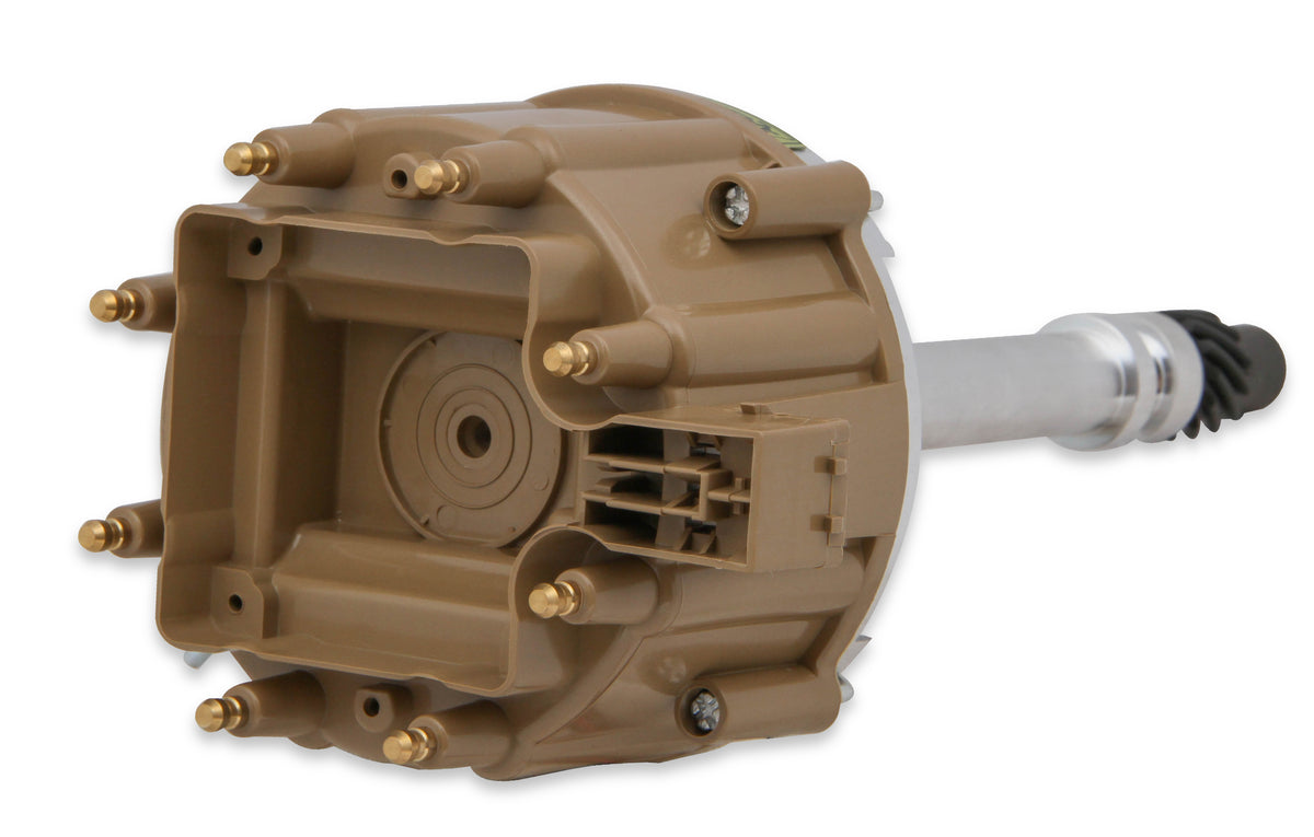 Performance HEI Distributor w/o Coil - Chevrolet SBC/BBC - High Performance Ignition Module - Brown Cap - Ready-to-Run Series