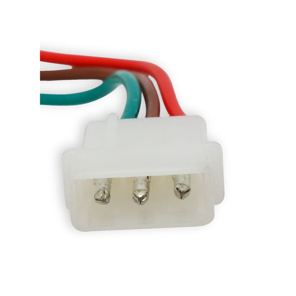 Mallory Unilite Distributor with built-in electronic ignition module.
