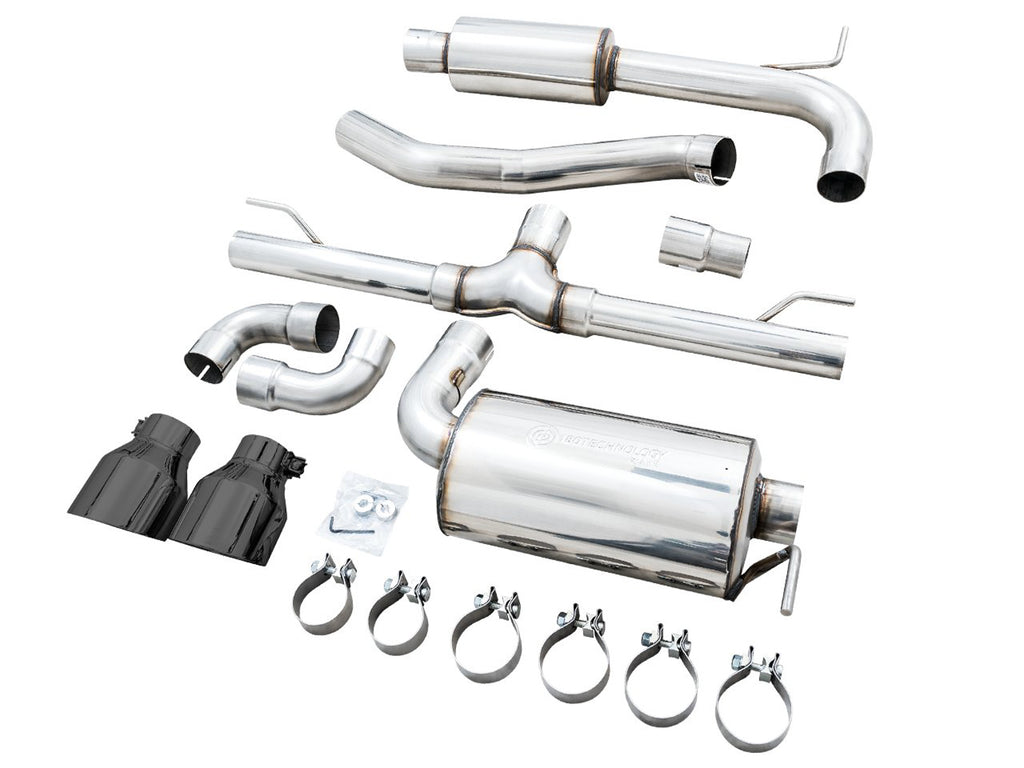 AWE Touring Edition Exhaust for VW MK8 GTI - Diamond Black Tips