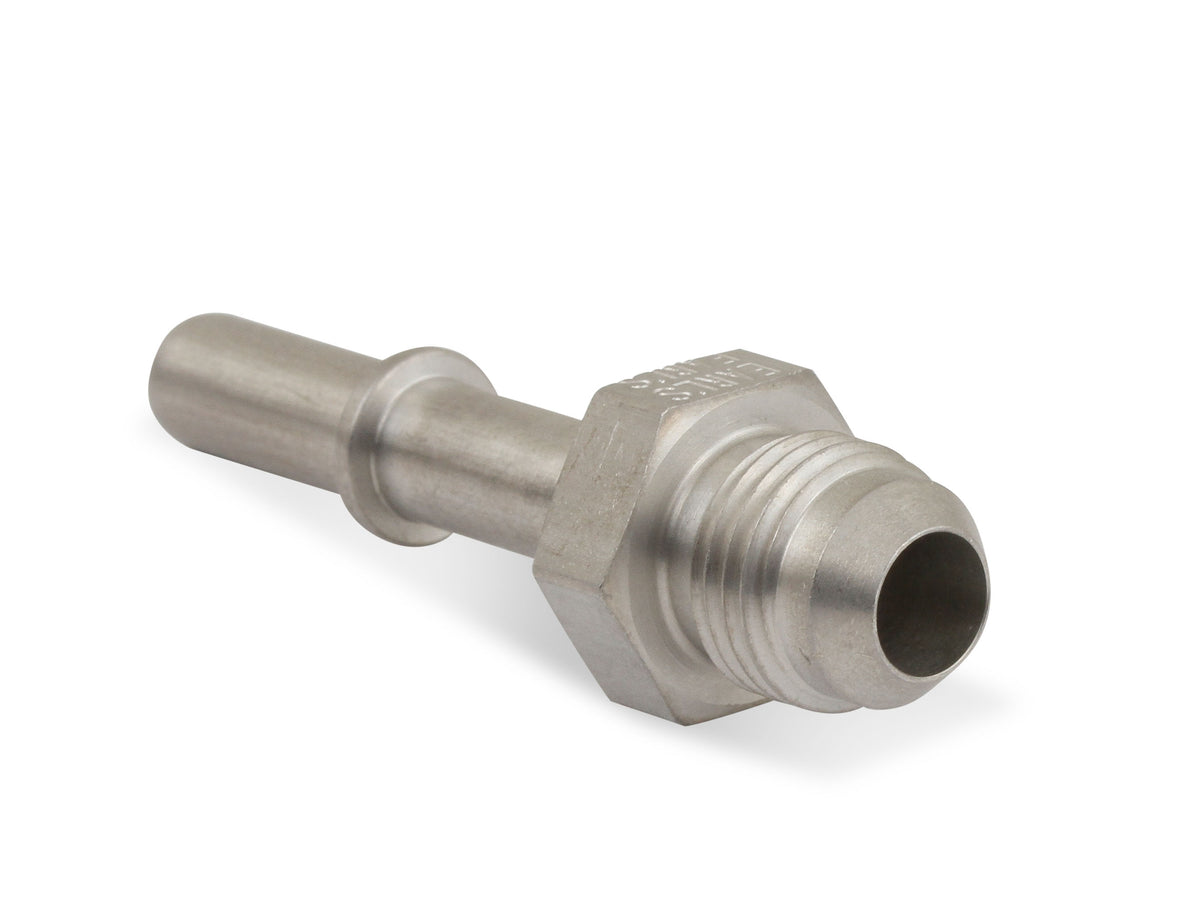 5/16" Tube Quick Connect to -6 AN Male - Stainless Steel
