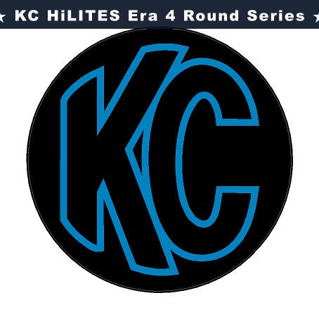 KC HiLITES Era 4 ROUND Series Light Cover Overlays - Universal