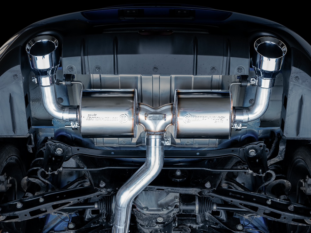 AWE Touring Edition Exhaust for Subaru BRZ / Toyota GR86 / Toyota 86 / Scion FR-S - 5" Chrome Silver Tips