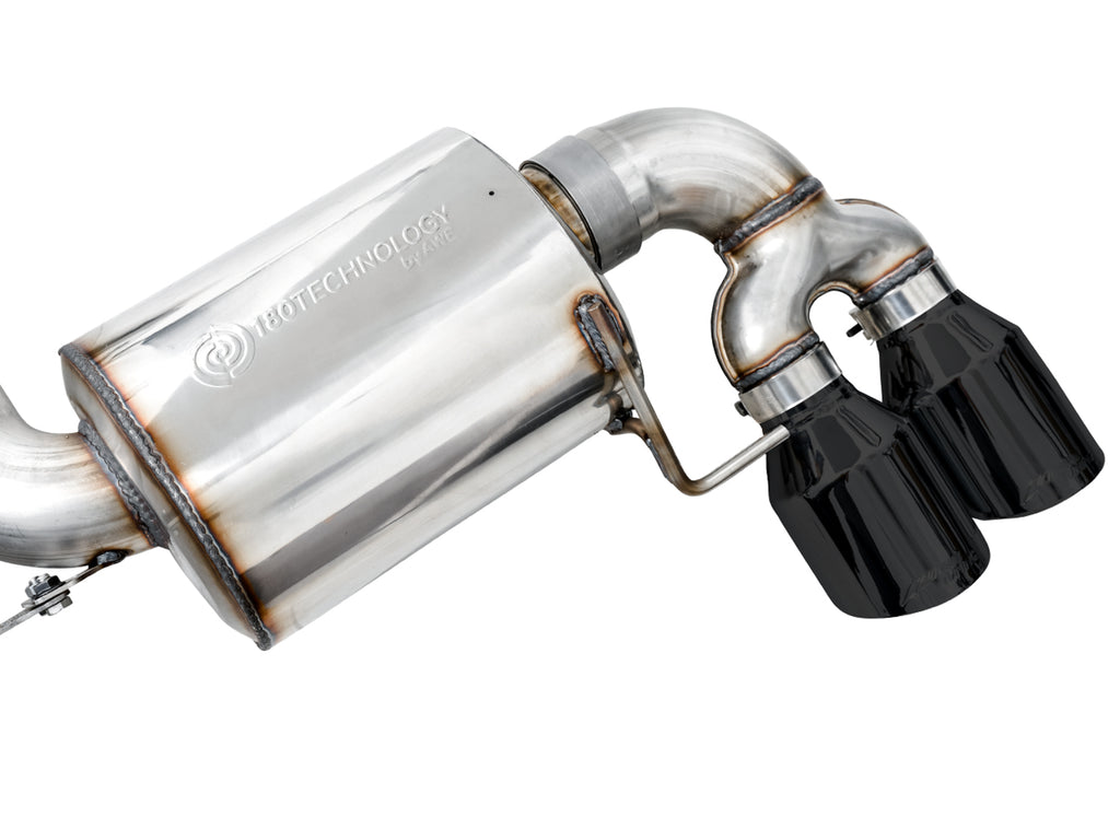 AWE Non-Resonated Touring Edition Exhaust for G2X M340i / M440i - 4" Diamond Black Tips