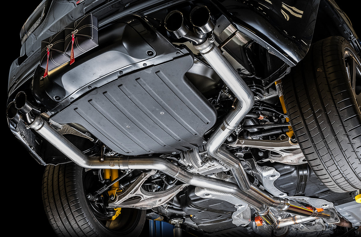 AWE Touring Edition Exhaust for Jeep Grand Cherokee SRT and Trackhawk - for use with stock tips