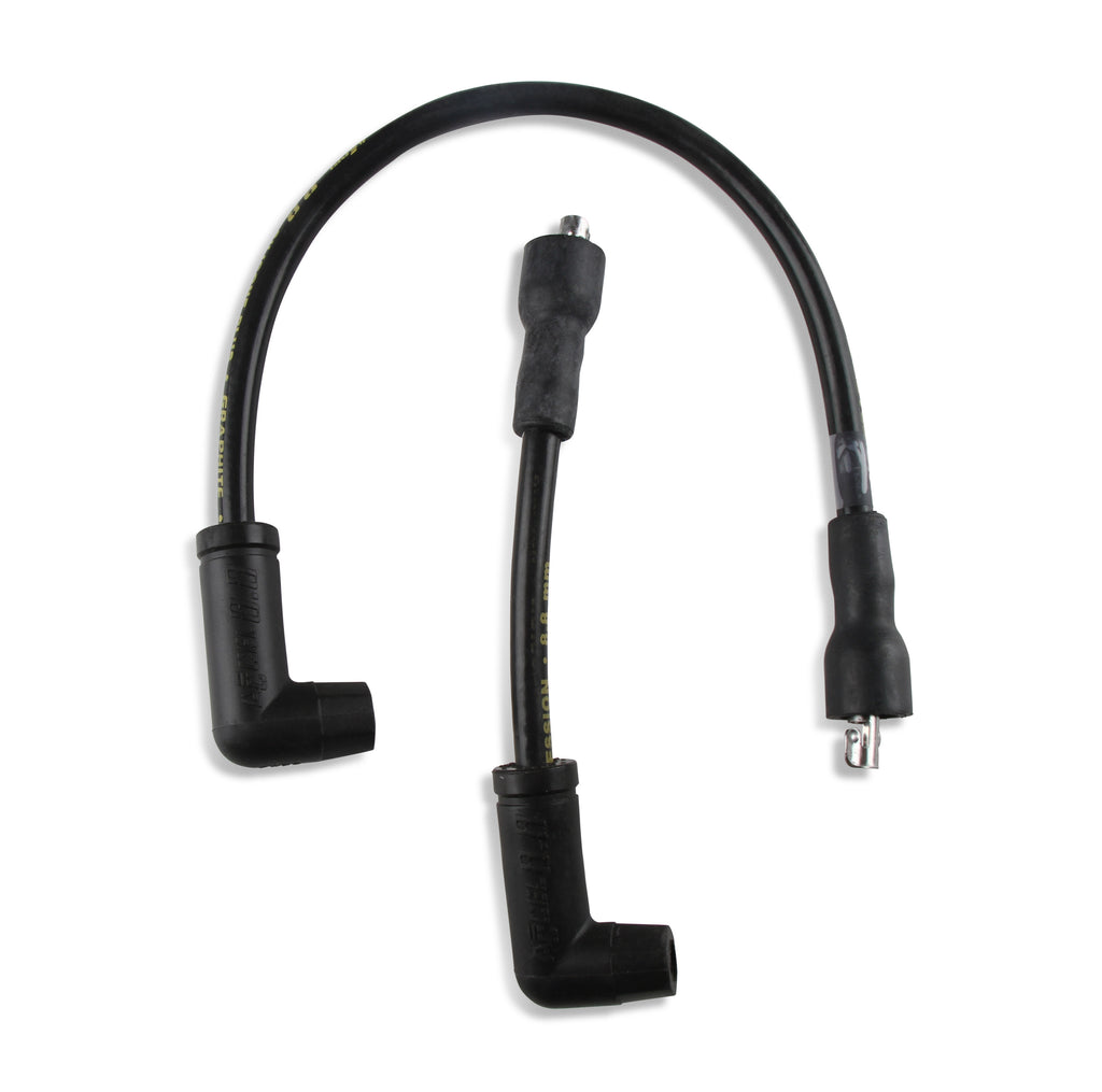 Custom Wire Set - 91-99 Softail - 8.8mm - Spiral Core - Black - Spark Plug Wires, 8.8mm, Spiral Core, Black, Set