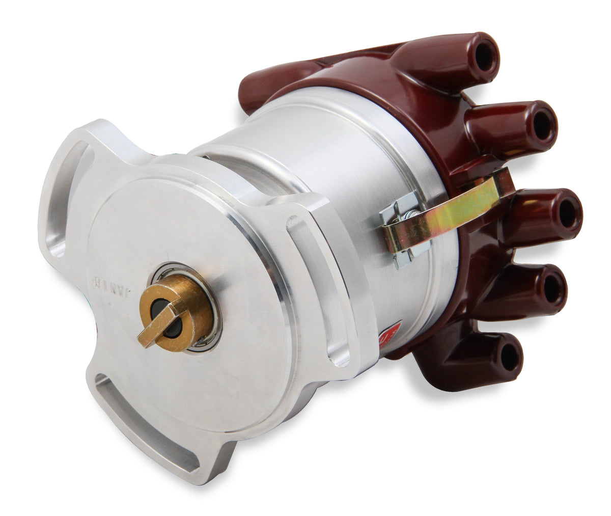 Mallory Unilite Distributor with built-in electronic ignition module.
