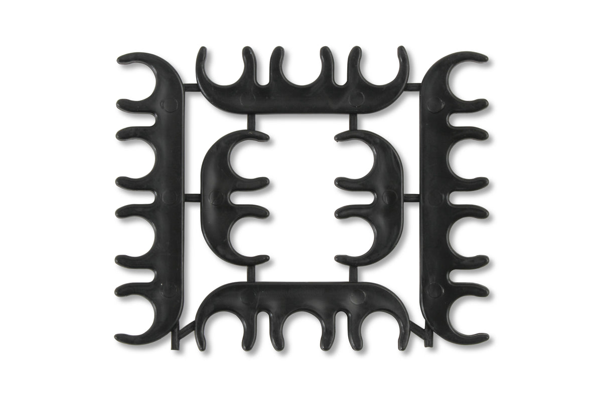 Spark Plug Wire Set- 8mm - Blue Wire with Blue Straight Boots - 4040B, Spark Plug Wires, Super Stock, Spiral Core, 8mm, Blue, Set