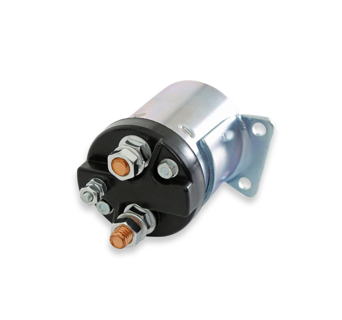 Starter Solenoid Zinc finish-replaces 71469-65B - Fits 4 speed models from 67-88 - Starter Solenoid, Harley-Davidson