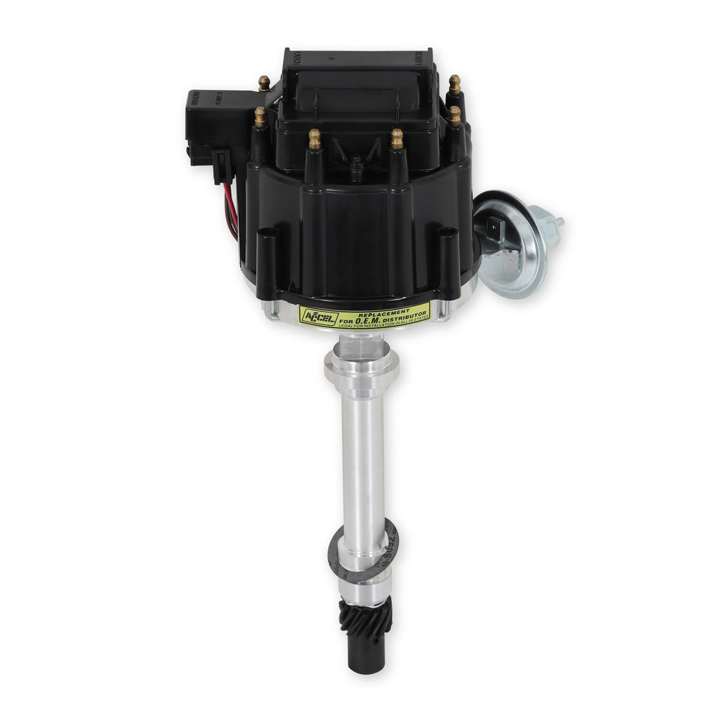 Performance HEI Distributor - Chevrolet SBC/BBC - High Performance Ignition Module - Coil Included - Black Cap - Ready-to-Run