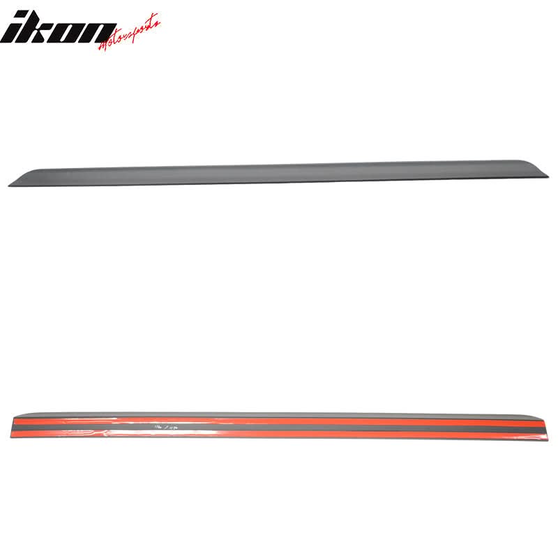 2001-2005 Audi A4 B6 BRS Style Unpainted Black Roof Spoiler PUF