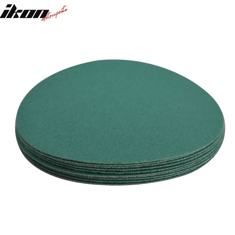 10PCS Wet Dry 5in No Hole Sand Paper Disc 80 Grit Repair Sandpaper