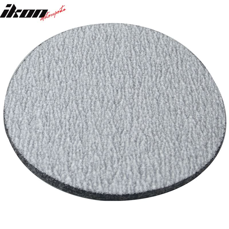 50PC 5in 127mm 150 Grit Auto Sanding Disc Sandpaper Sheets Sand Paper