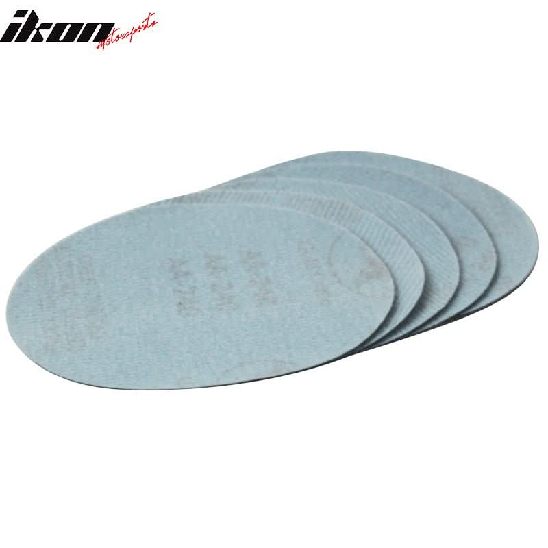 10PC 5in 127mm 240 Grit Auto Sanding Disc Sandpaper Sheets Sand Paper