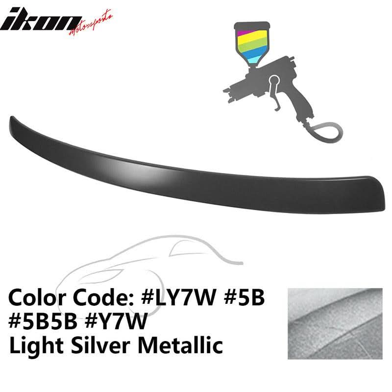2009-2014 Audi A4 Quattro B8 Sedan 4Door Painted ABS Rear Roof Spoiler