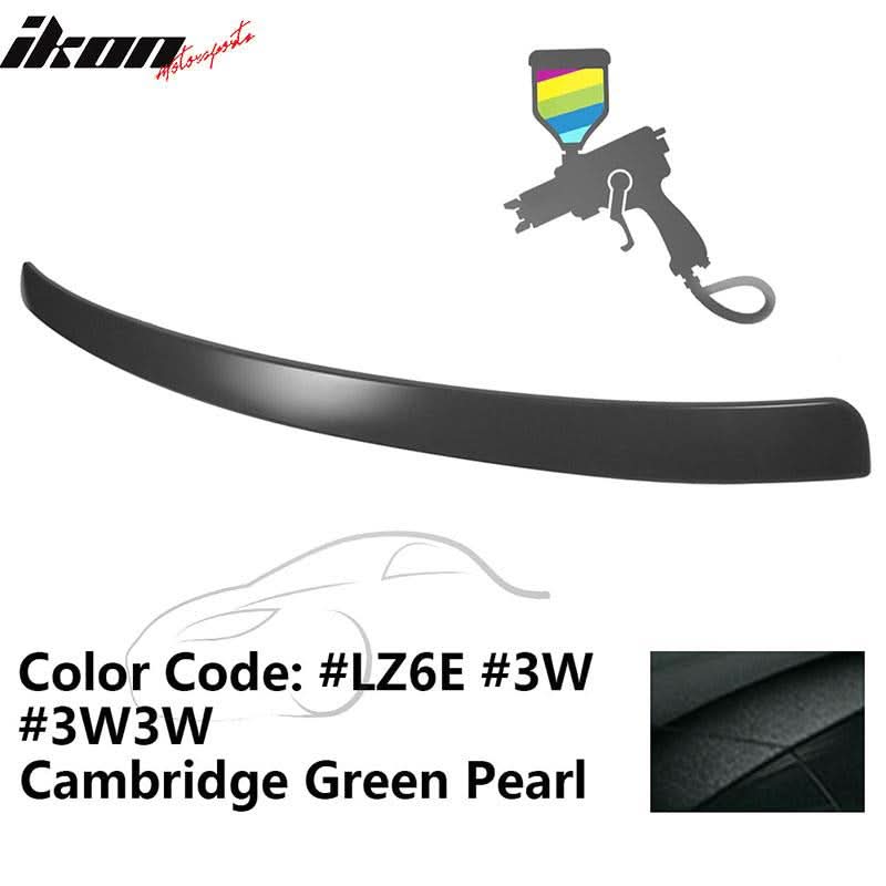 2009-2014 Audi A4 Quattro B8 Sedan 4Door Painted ABS Rear Roof Spoiler