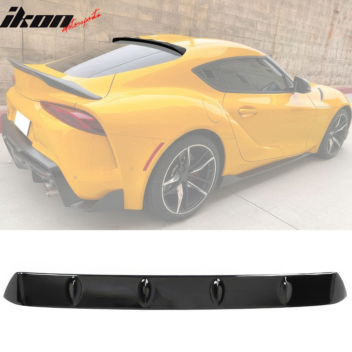 2020-2025 Toyota GR Supra 5th MK5 V2 ABS Rear Roof Spoiler