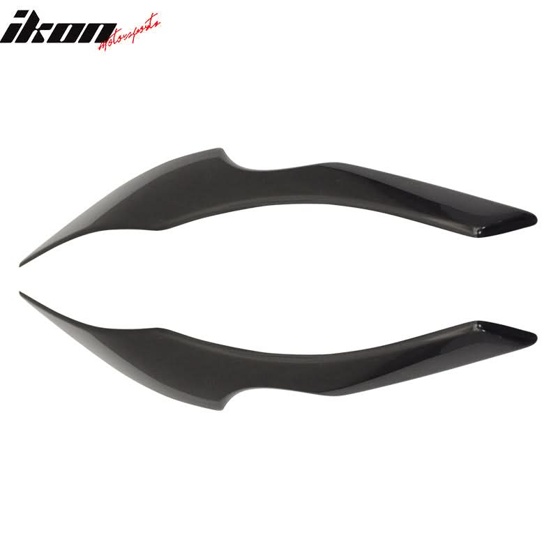 Fits 05-11 BMW E90 OE Trunk Spoiler & Headlight Eyelid Covers