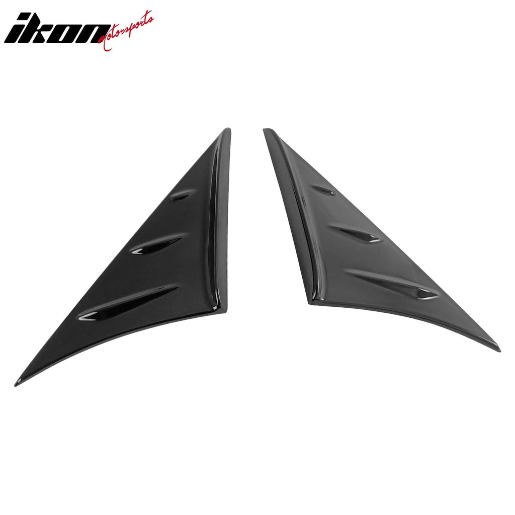 2019-2025 Toyota GR Supra J29 Painted #D04 Black Side Window Louvers