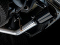 AWE 0FG Dual Rear Exit Catback for 4th Gen RAM 1500 5.7L (without bumper cutouts) - Diamond Black Tips