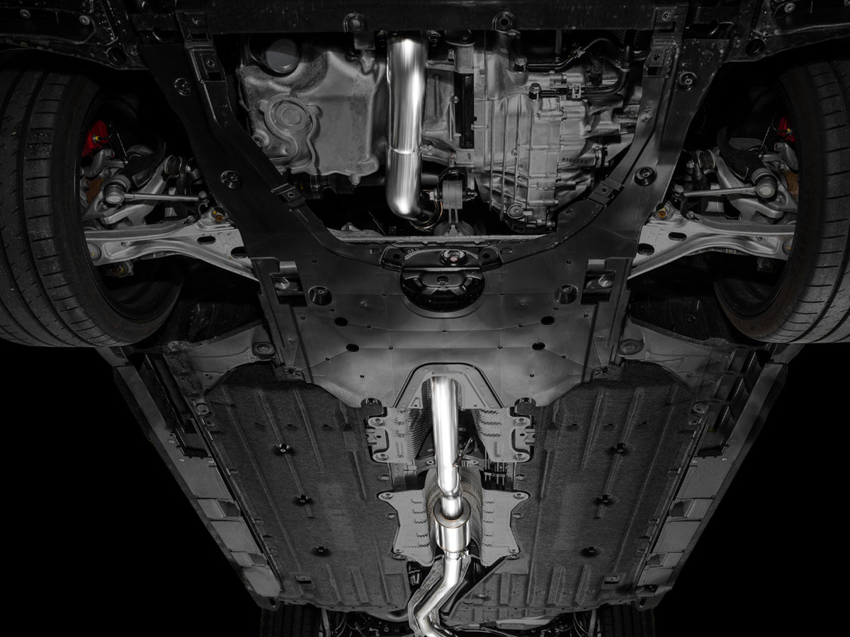 AWE Track Edition Exhaust for DE5 Integra Type-S - Triple Diamond Black Tips