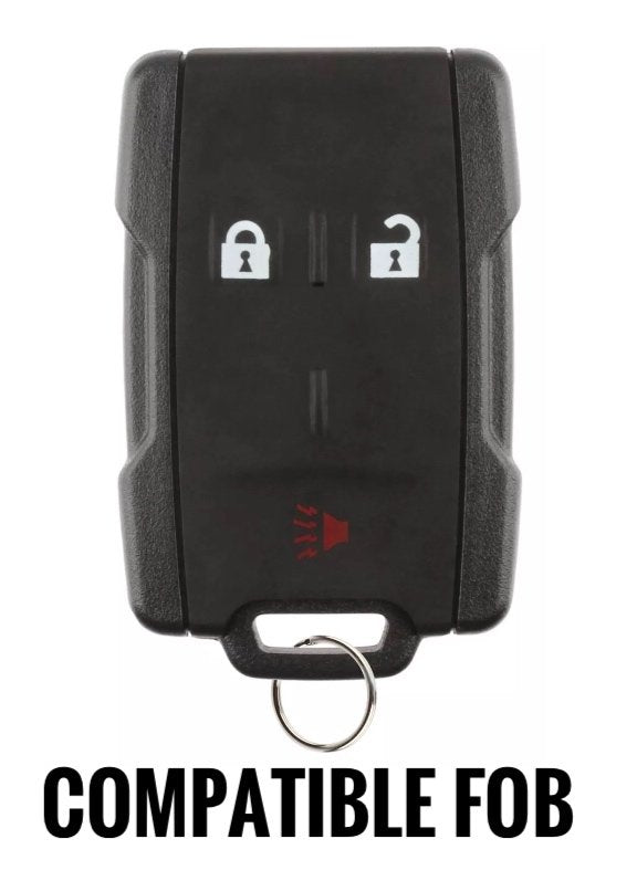 Injection Fob IF010 (V1 2014-2018 Chevy/GMC) - WHITE