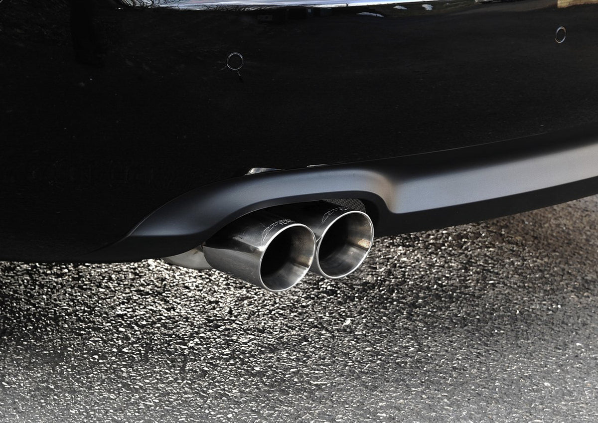 AWE Touring Edition Exhaust for B8 A5 2.0T - Quad Outlet, Chrome Silver Tips