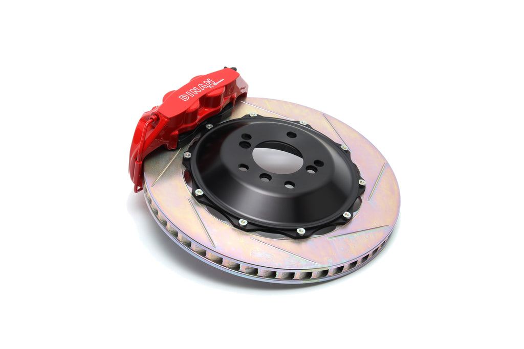 Front - Red Calipers - Slotted - E46/E85/E86