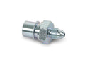 Tubing Adapter Thread Size -3AN To Bubble Flare Female 10mm x 1.0 1 Per Package Electroless Nickel Plated Steel