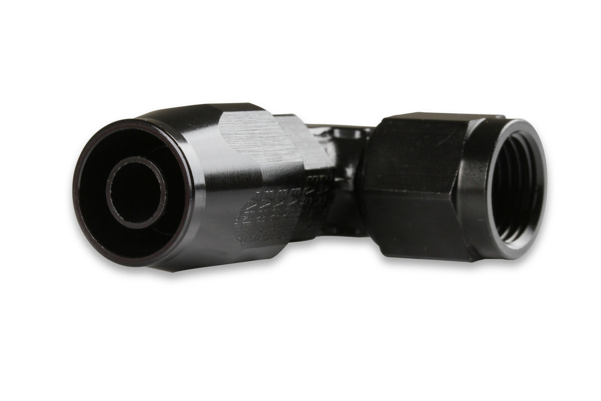 Earls 90 Degree Swivel-Seal® Hose End AN -12 - Black