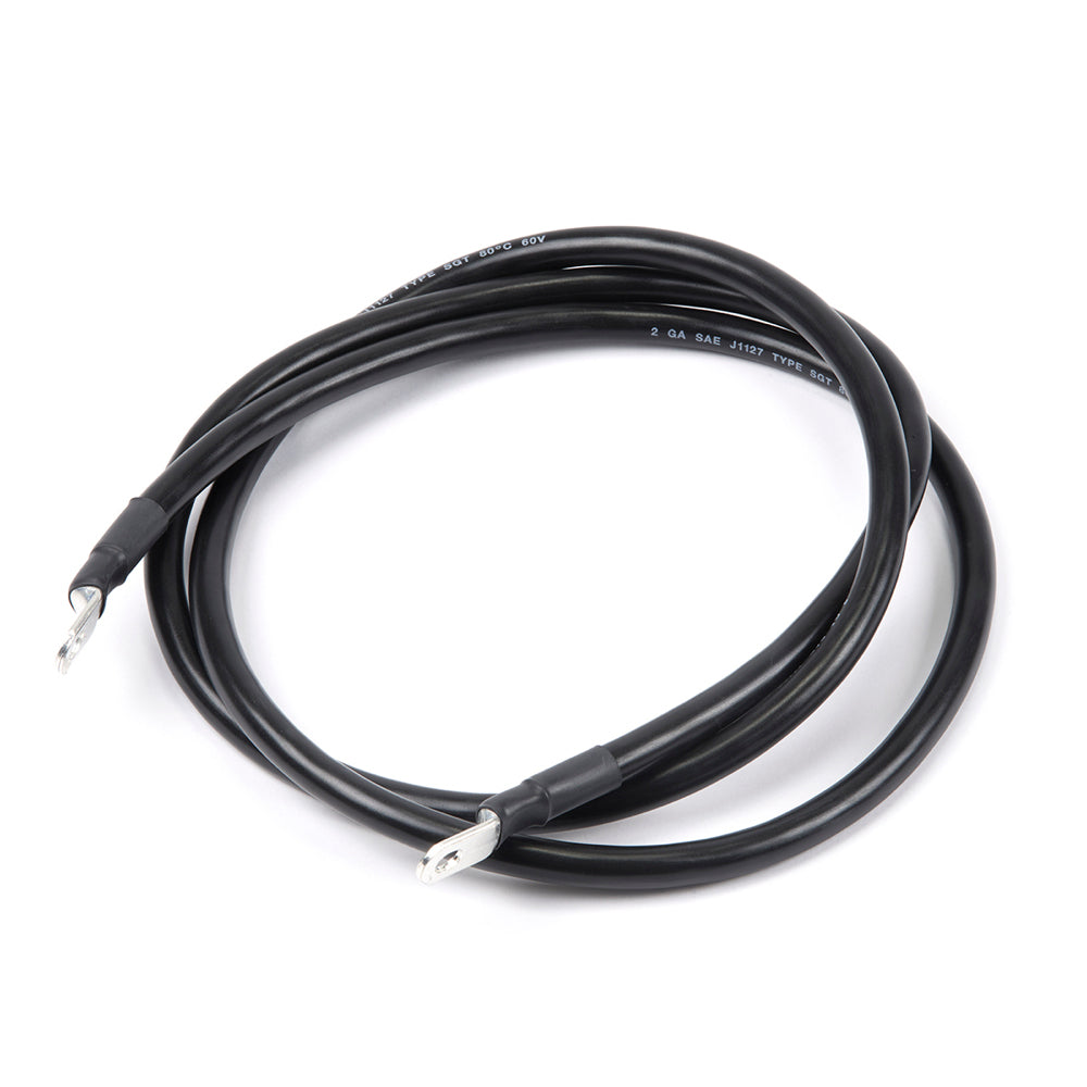 Cabl Elec 2Ga Blk 72
