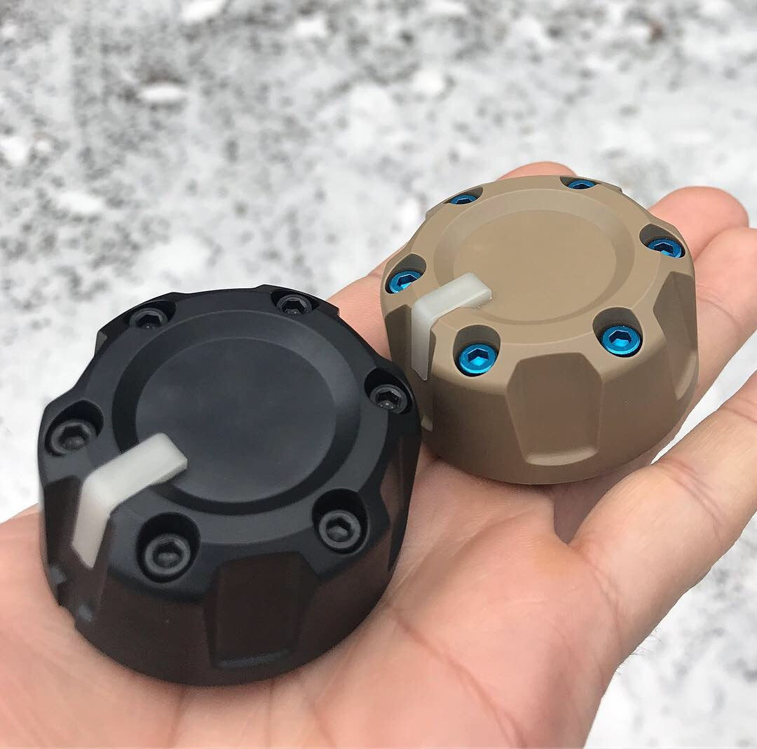 Climate Knobs (FJ Cruiser) - RED