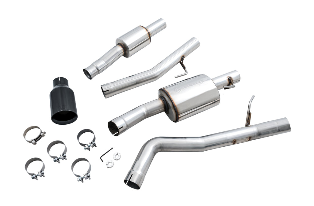 AWE Tread Edition Catback Single-Side Exhaust for Jeep JT 3.6L - Diamond Black Tip