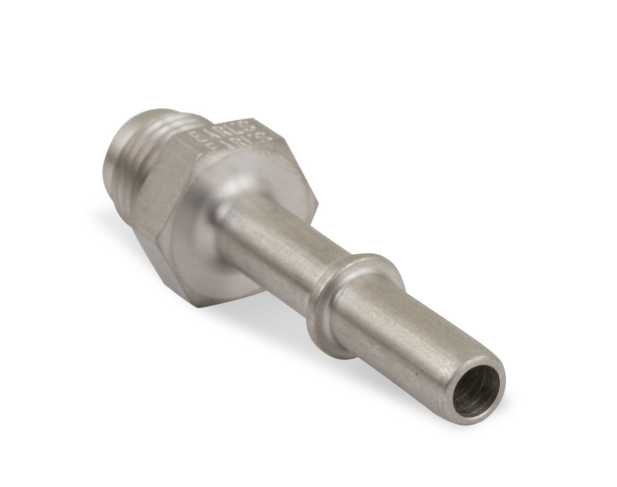 5/16" Tube Quick Connect to -6 AN Male - Stainless Steel